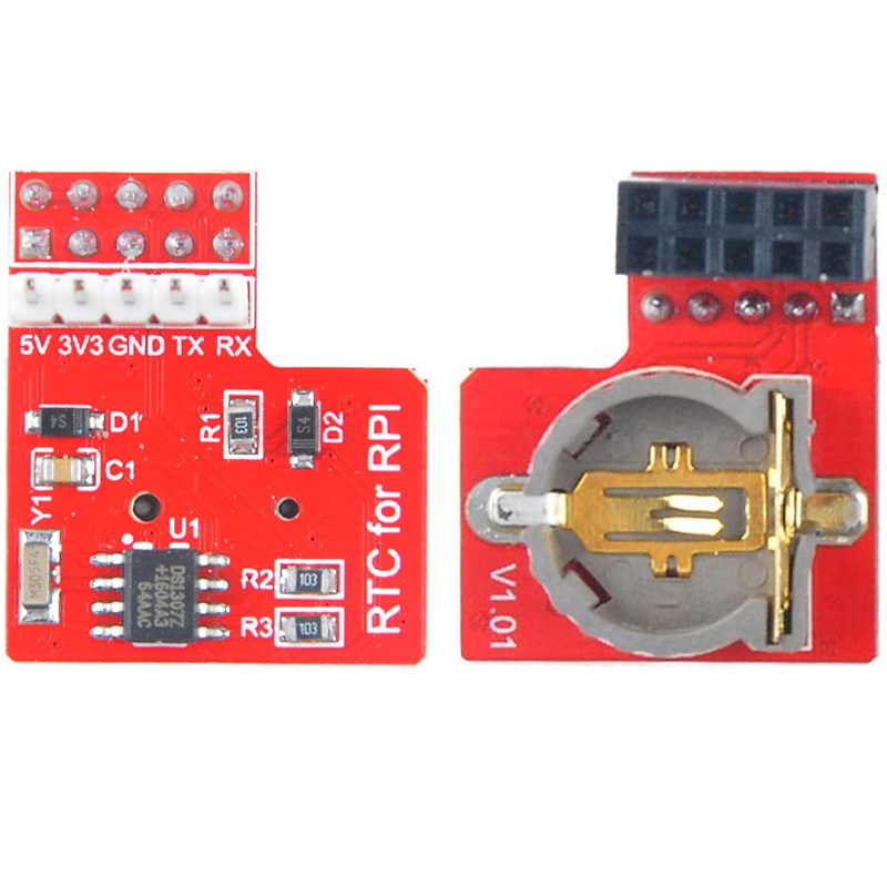 شیلد ساعت دقیق رزبری پای با رابط I2C