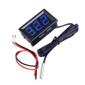 ماژول Thermometer panely 12V & سنسور NTC Blue