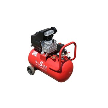 کمپرسور ( پمپ ) باد ( هوا ) خوابیده کوبله 50 لیتری مدل RC-1050 نسام NASAM